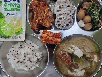 점심식사 사진